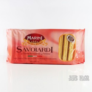  里铺食品 安诺尼手指饼 饼干 提拉米苏饼 200克 烘焙原料