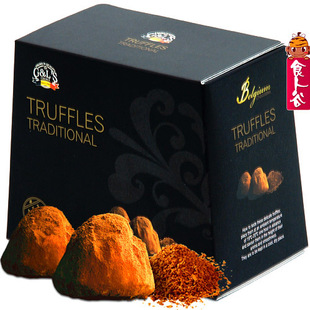  包邮秒杀250克德菲丝进口松露黑巧克力250g德菲斯黑传统新春大促