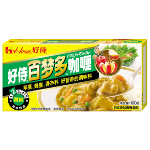  【天猫超市】好侍 百梦多咖喱微辣 100克