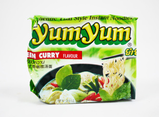  原装进口 养养牌青咖喱汤面 yumyum青咖喱汤面 70g 泰国特色美食