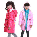 年终大促销！ 太阳雪人正品儿童羽绒服 中小女童卡通中长款88017