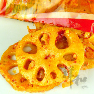  与美 香辣藕片70克 爽脆可口下饭 四川成都特产 零食品小吃