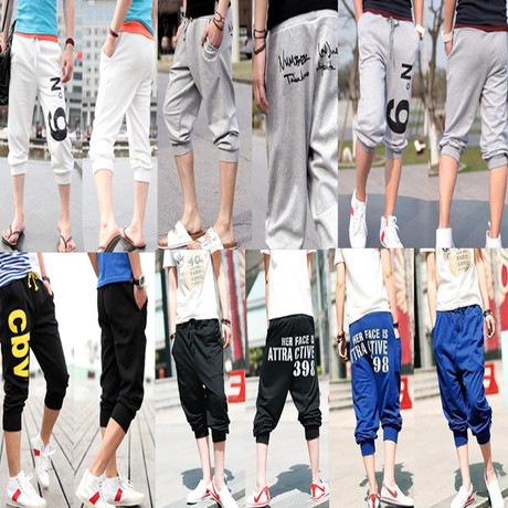 2014包邮夏装新款<em>男士七分</em>裤韩版男<em>短裤</em>男休