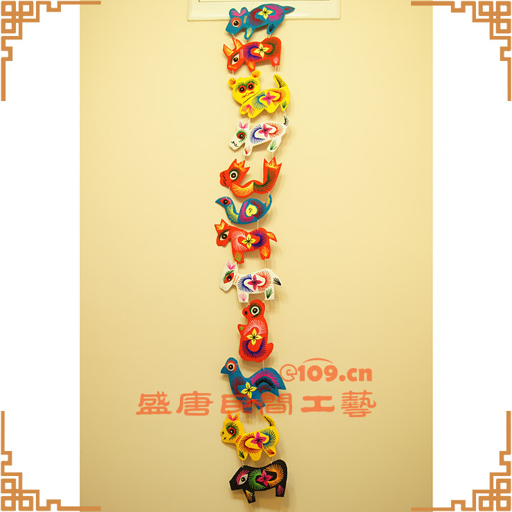 Town house from evil spirits Twelve Zodiac pendant Shaanxi nongovernmental Pure handwork gift have more cash than can be accounted for Gift abroadin the Festive supplies/Gift , Ornaments/Lunar New Year ornaments category - from Buy2taobao.com to provide professional Taobao agent buy service