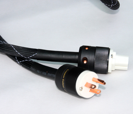 美国怪兽 HIFI美标三孔带插头 发烧级电源线 1米