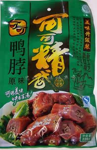  可可精武鸭脖 220g原味鸭脖-湖北特产/餐桌佳肴/休闲食品