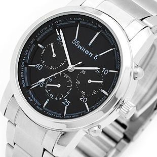  正品Wilon威龙手表男表 时尚休闲石英表 超薄全钢运动时装表 防水