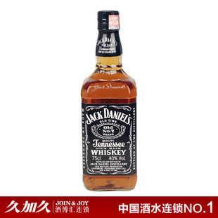  久加久洋酒 美国田纳西州 杰克丹尼威士忌 原瓶进口正品烈酒750ML