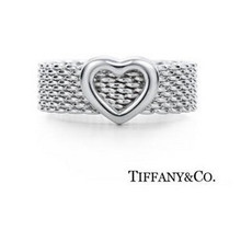 Precio Tiffany anillo / Tiffany / Tiffany / - de la red del corazón del anillo