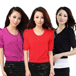 代购专柜正品<em>哥弟</em>新款时尚女装<em>短袖开衫</em> 1003