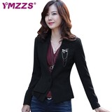 YMZZS品牌女装 2012春装新款 韩版气质修身长袖小外套休闲小西装