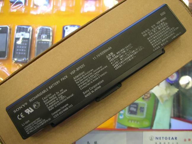 索尼\/SONY笔记本电池VGN-C11C Y18C FS18