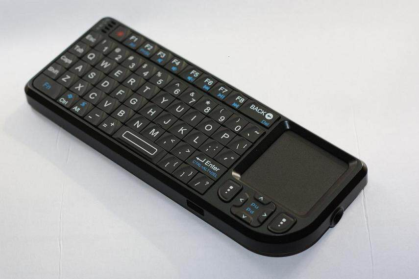 RII迷你蓝牙键盘MINI苹果手机外置IPHONE3GS/4多媒体电脑遥控器
