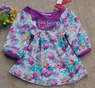 渔牌女装 专柜正品 F10A 2339 温柔四月天 短袖