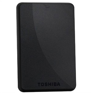 东芝TOSHIBA 黑甲虫2.5寸 500G/500GB USB3.0 移动硬盘 三年质保