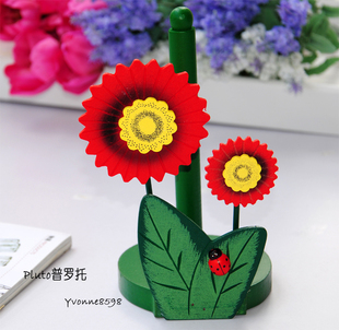 【出口欧洲原木摆件，特惠】癸花纸巾架，仅售8.8元/个