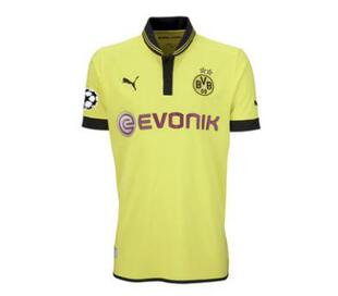 多特蒙德12\/13欧冠版主场短袖球衣741410-01