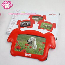 【进店免费送需要拍下】皇家塑料5寸相框/像框江 狗相册 宠物用品