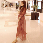 Spring and summer of 2012 new lady bohemian dress chiffon true two-piece dress at a loss to spike!