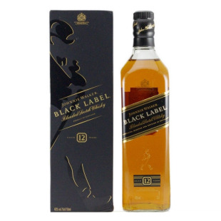  英国【John Walker】尊尼获加黑牌威士忌750ml 黑方40度 正品带盒