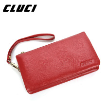 cluci 2012春夏新款头层牛皮真皮女士手拿包欧美手抓包女包C20011