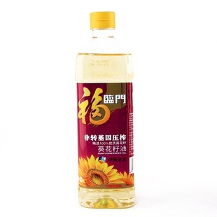  中粮我买网 福临门非转基因压榨葵花籽油食用油 900ml