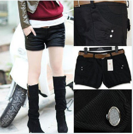 百搭<em>秋冬</em>黑色女款靴裤<em>短裤热裤</em>531,价格,39.0