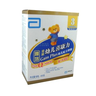  【天猫超市】丹麦进口雅培智护幼儿喜康力奶粉3段1-3岁400g