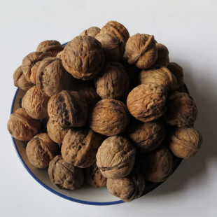  陕西特产零食坚果 野生山核桃 中核桃新货原味散装非手剥 5斤包邮