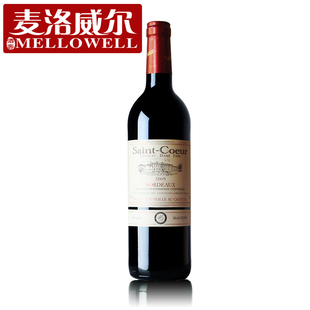  麦洛红酒 法国原装原瓶进口 AOC级09圣戈 女爵波尔多 干红 葡萄酒