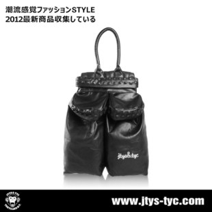 正品 吉田耀司 朋克铆钉男<span class=H>女</span>PU软皮<span class=H>包</span><span class=H>双肩</span><span class=H>包</span>背<span class=H>包</span>手提<span class=H>包</span><span class=H>包</span> 1010461