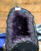巴西紫晶洞紫水晶洞，聚宝盆紫水晶洞，钱袋子原石摆件12.2