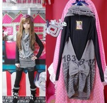 苛苛非主流衣服2012春夏新款女装日韩版可爱女生服饰T恤两件套