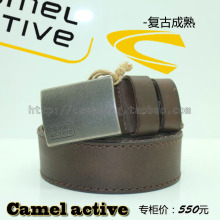 德国骆驼Camel专柜代购 皮带腰带牛皮休闲时尚成熟父亲节礼品