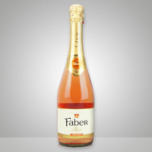  德国原装进口 FABER菲波 桃红起泡酒 干型粉红香槟汽酒 特价