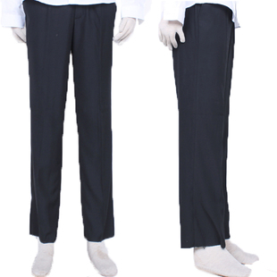  秋裤 女西裤 正装裤 职业裤 上班工作裤  女 直筒裤 纯黑 藏青色