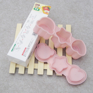 DIY Sushi Rice and vegetable roll Stencil Sushi Mold Original import Three-piece Heart+Star+Bear (white)in the Kitchen/Cooking utensils , Kitchen Gadgets/Kitchen storage , Sushi DIY Appliance , Sushi Kit/Cooking kit category - from Buy2taobao.com to provide professional Taobao agent buy service