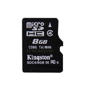 包邮 金士顿 TF 8G Class4 手机内存卡 micro SD TF卡  正品原装
