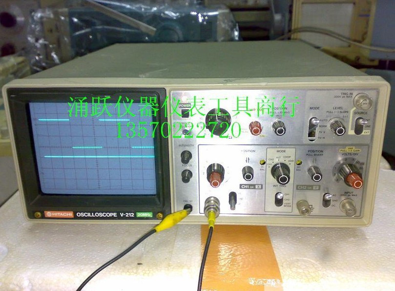 Two-year warranty Used simulation Oscilloscope Double track and double track 20M Original Japan's Hitachi V-212in the Hardware/Tool , Instrumentation , Oscilloscope category - from Buy2taobao.com to provide professional Taobao agent buy service