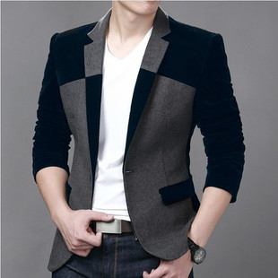 清仓<em>秋冬款杰克琼斯</em>男装修身<em>毛呢</em>小西服与狼共