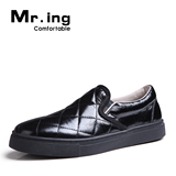Mr.ing 新品 车菱格2代 正品套脚舒适时尚英伦板鞋休闲男