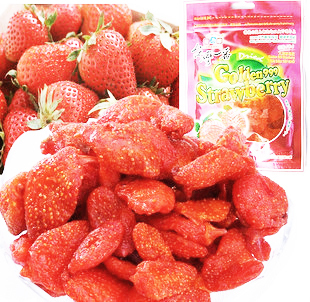  台湾一番草莓干 选大湖新鲜草莓 台湾有机草莓干100g(103)