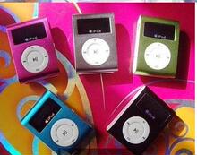 2G全新有屏夹子MP3 可爱迷你小夹子MP3播放器