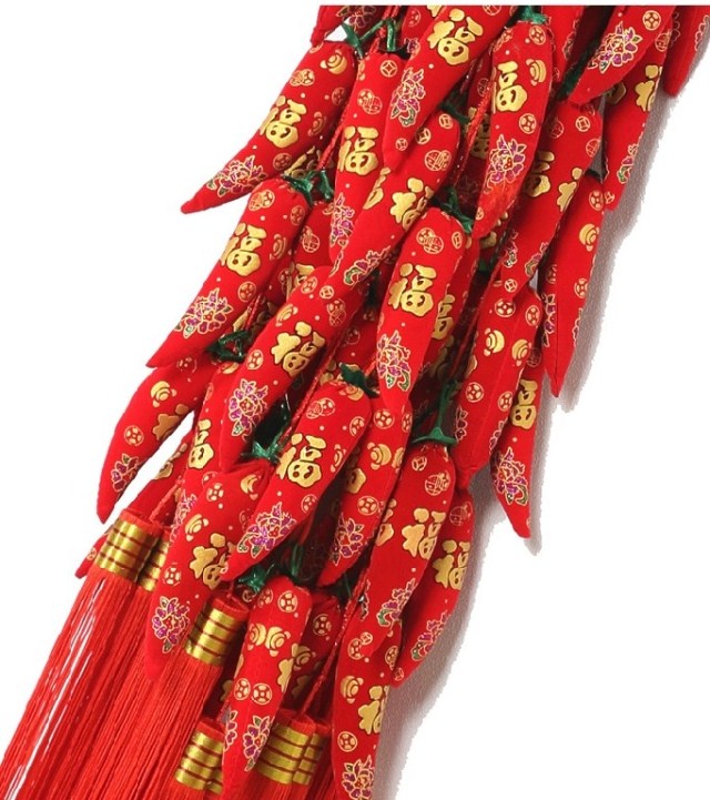 节日新品仿真高档福字辣椒 节假日单位新年中国结挂件居家装饰|ruв категории фестиваль товаров/подарок, китайский узел - от Buy2taobao.com для оказания профессиональной услуги покупки агента Taobao