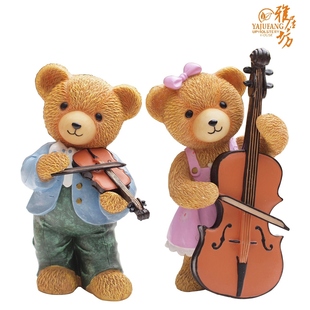 Agile workshop creative wedding couples wedding gifts home decor furnishings modern teddy bears-home decoration