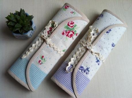 小蜜蜂手工布艺DIY棉麻<em>勾针毛衣</em>针收纳包-淘宝