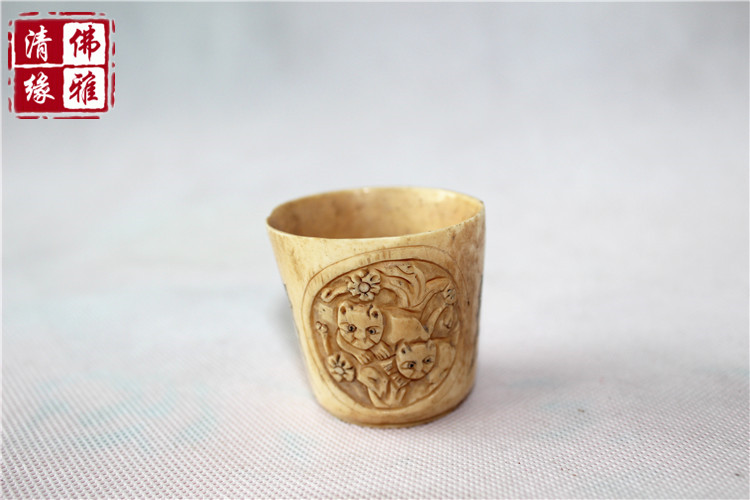 70年代原雕刻厂 牛骨雕制品 纯手工雕刻骨制小酒杯摆件|ruв категории Ручная работа, национальных меньшинств, в особенности ремесла, ва - от Buy2taobao.com для оказания профессиональной услуги покупки агента Taobao