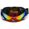爆卖 台湾专业滑雪镜 双层防雾 可卡近视 送38元 north face 手套