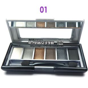 Beautiful said  recommended make-up makeup tools! genuine monplay monplay Rainbow six-color eye shadow 3,611