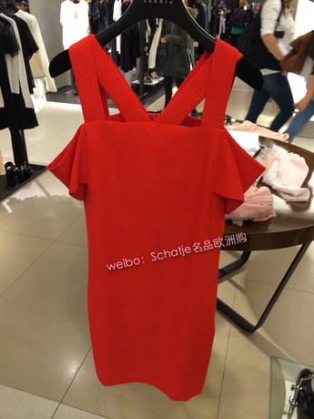 【欧洲代购】Sandro 2014春夏 连身裙